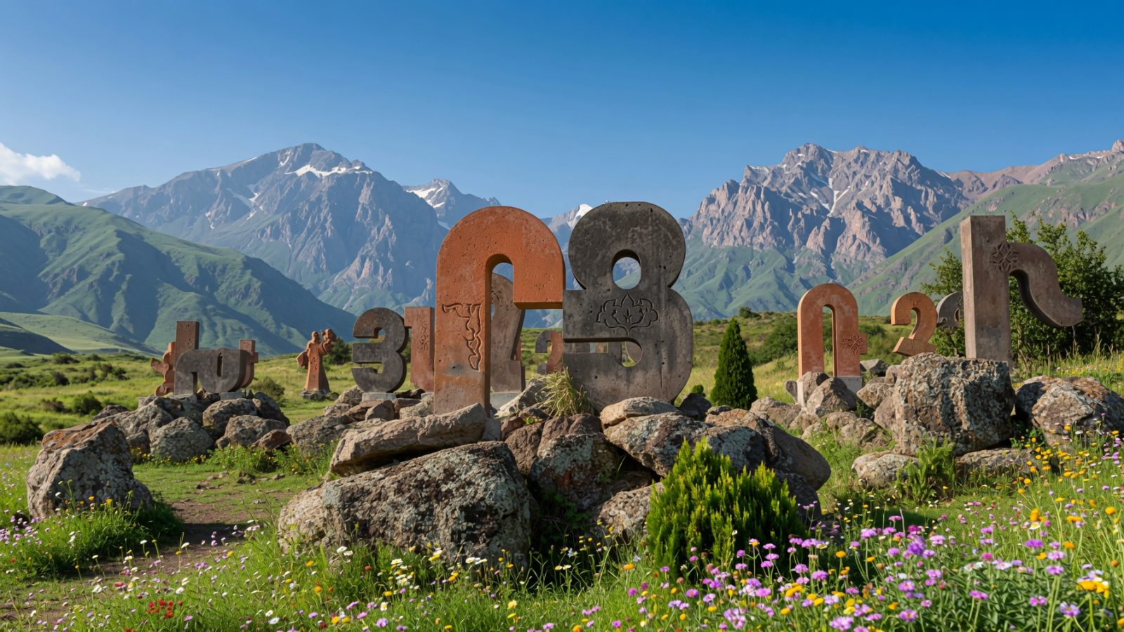 Letters Park — Adel Tour, Armenia
