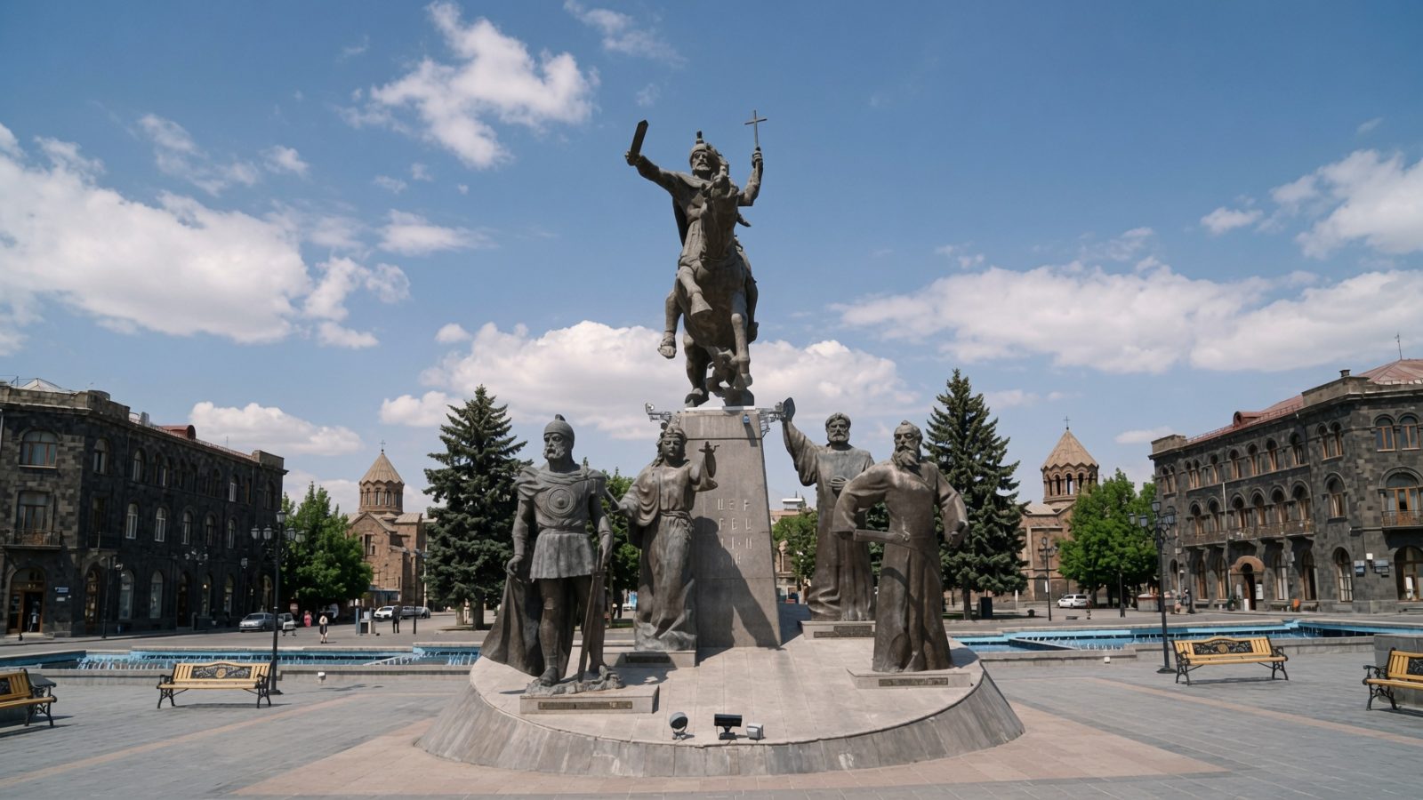 Vardanants Square — Adel Tour, Armenia